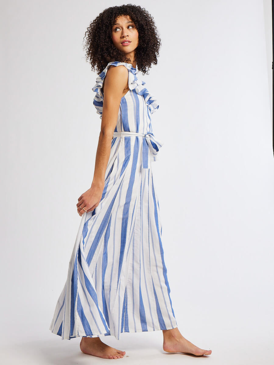 Yvonne - Striped Maxi Dress