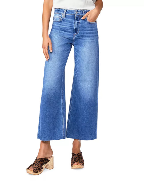 PAIGE Gemma Slim Leg Jeans Col: Black Lotus, Size: 27 in Blue