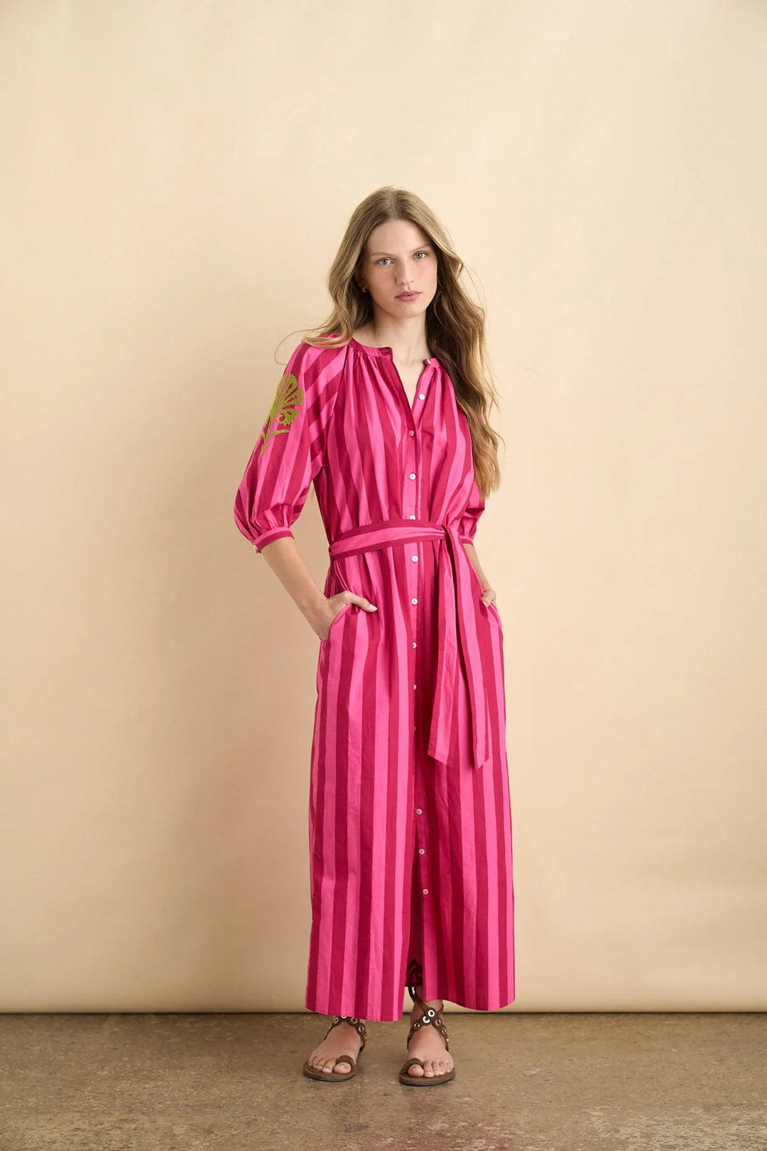 Serena Dress - Rose