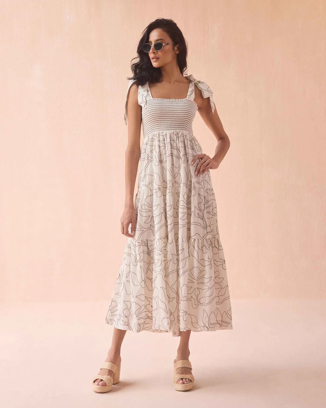Lana Maxi Dress - Uma Coconut