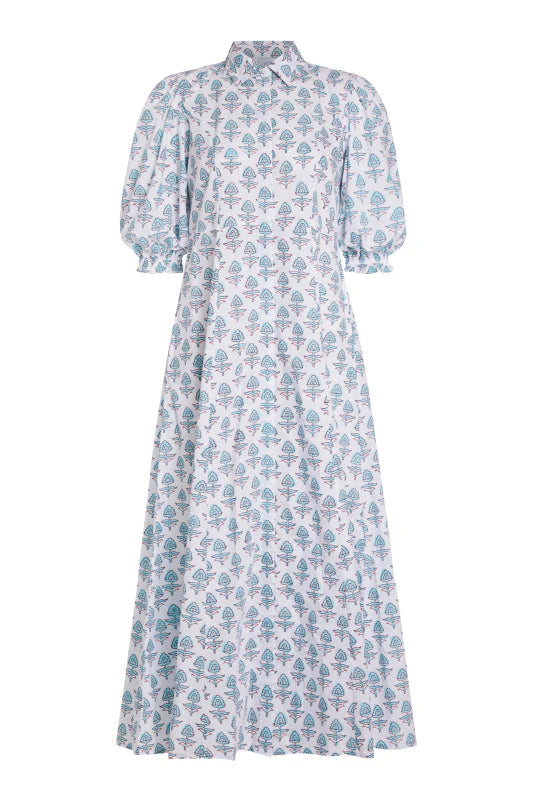 Livro Rosie Maxi Shirt Dress Batik Block