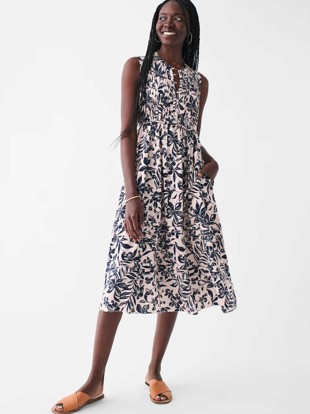 H&M Women's Floral Midi for sale