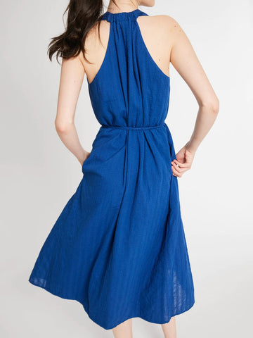 Marilyn Midi Dress - Indigo