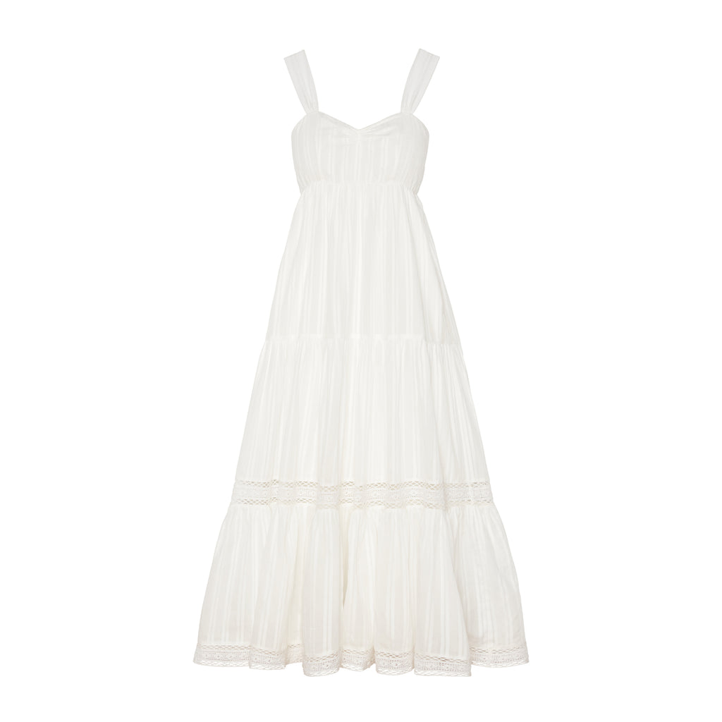 Stella Maxi Dress - White